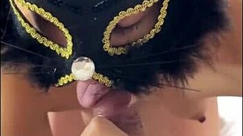 neighbor unloads cumshot straight on my face