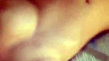 Tinder Slut Fingers Her Big Tits in Solo Masturbation