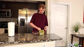 70-year-old gilf seka oiled up for brutal hardcore pounding