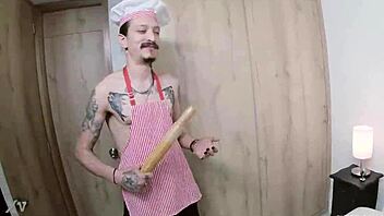 Huge Cock Balls Deep Anal Debut Pounds Skinny Ass Hard!