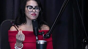 annie clementine's hottest podcast moments with bia hot part 3 on sheer red