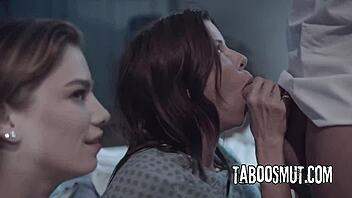 Alexis Fawx Bobbi Dylan big tits rough threesome