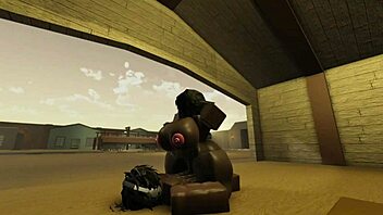 fat ass ebony bitch rides big black cock hard on wild train fuck