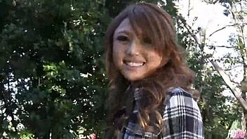 Naughty Rino Mizusawa Takes Big Cock Creampie