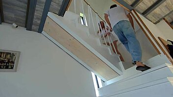 guy pounds whore while another dude watches closely