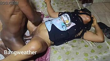 juicy ebony pussy rides massive cock with fat ass bouncing