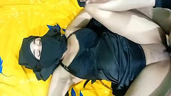 Why does hot muslim babe beg best friend for hardcore doggy pounding?