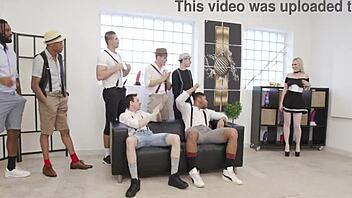 Rebel Rhyder's beer fest 7on1 ATM deepthroat gapes