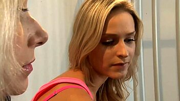 Jail lesbians, why does this mature milf lick pussy so hungrily?