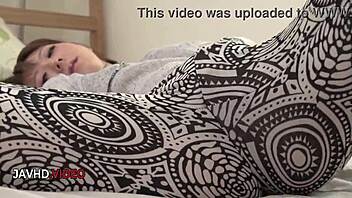 Slim Asian Teases Epic POV Blowjob Cumshot Surprise