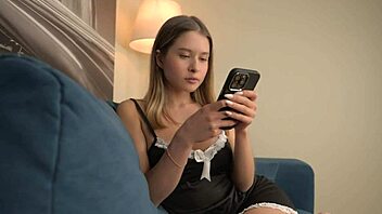 Neighbor girl solves fuck problem tight pussy POV