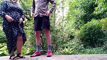 uhh my mature curvy mother-in-law... i mean hot bbw pees standing legs spread wet