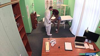 Yo, Jasmine Webb rides that doctor crazy all over the fake hospital!