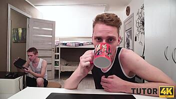 Cameras Catch Guy Pounding Hot Russian Teacher Hard!