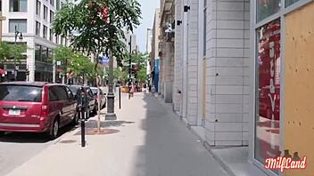 Mélanie's playful Québecoise adventure begins part 1