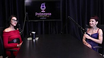 annie clementine's hottest podcast moments with bia hot part 3 on sheer red