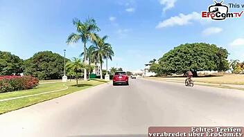 german tourist gets mexican blowjob vacation hookup