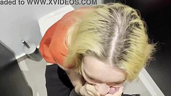 random slut rough toilet fuck squirting for cash pov