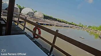 met hot swinger couple at lake for outdoor group blowjobs deepthroat creampie full homemade video 😈👯‍♀️💦