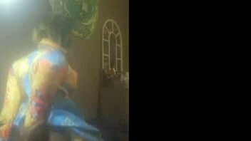 amateur rides big black cock on her huge amateur ass to orgasm