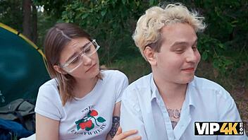 😏 horny couples rim asses in forest then swap fucks wildly 🔥