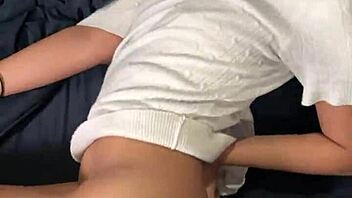 gorgeous 18yo thai gets pounded by huge white cock creampie