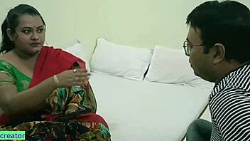 horny indian wife creampied by lover doggystyle