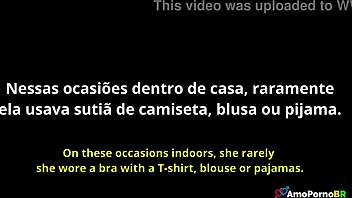 skinny milf brunette blows and fucks passionately