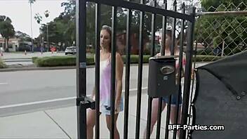 beach bikini teens suck interracial cock pov group at house