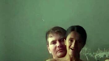 daddy sensually touches petite teen full video