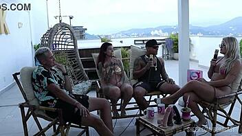 couple kobra's wild casting romp with bruna and matheus part 3