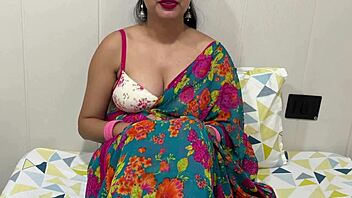 horny indian milf dirty talks hindi kitchen roleplay