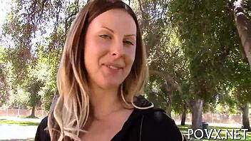 i crave tiny teen's rough pov blowjob and fucking