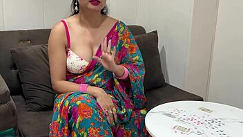 horny indian milf dirty talks hindi kitchen roleplay