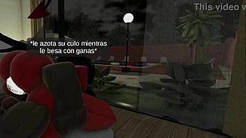 Diabla Whore Squirts on Huge Black Cock Sofa Pounding