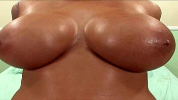 oiled stacked brunette milf pussy licked fucked deep