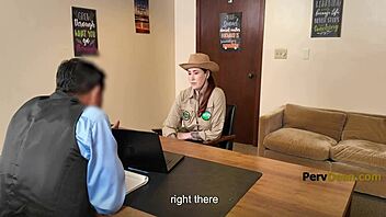 aren't you such a dirty principal dominating this student on your desk? 😈