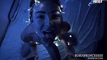 stepsis sneaks in for surprise rough doggy on my big cock