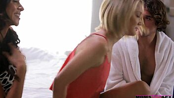 petite babe takes stepbro's huge cock deep in her tight ass first time