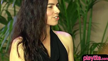 amateur couple dives into swinger club orgy dancing