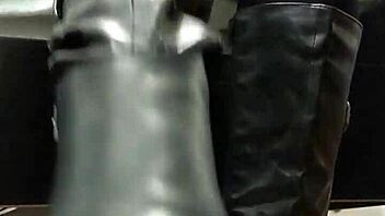 Yuki's Boot Worship Turns to Foot Licking Slave Humiliation