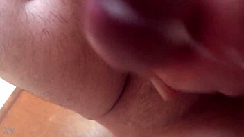 Huge Cock Masterbates Teasingly Closeup