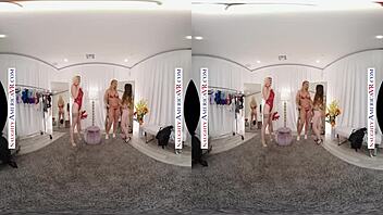 hey bianca burke kit mercer rachael cavalli wanna fuck in the changing room?