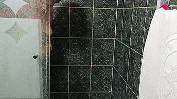 stepsister masturbates bathroom big cock hardens spanish porn