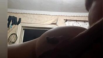 curvy milf with big ass and tits bends over for doggystyle action