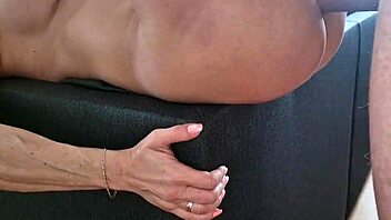 naked milf fucked hard on floor 💦 big cock pounding juicy pussy! 😈