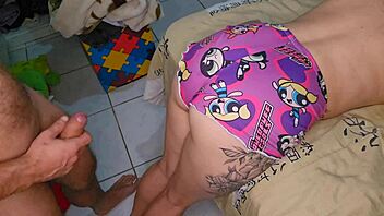 latina rubs cock then takes accidental rough penetration