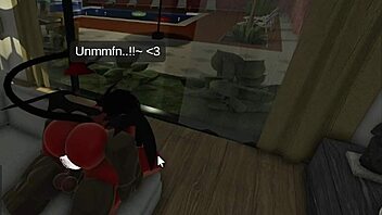 Diabla Whore Squirts on Huge Black Cock Sofa Pounding