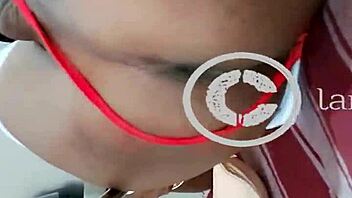 indian ladyboy lara dsouza masturbates her tight shemale ass