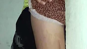 brazilian curvy redhead tinder surprise quickie pussy lick outdoor stairs